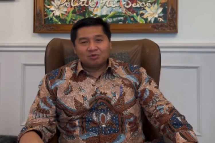 Tangkap layar video yang menampilkan Menteri Perumahan dan Kawasan Permukimanm, Maruarar Sirait