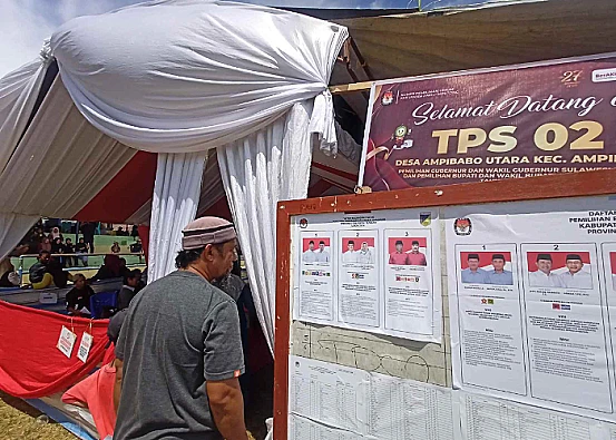 Ket. Foto: Ditegaskan KPU Sulteng Belum Ada Pengumuman Hasil Perolehan Suara Pilkada 2024