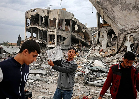 Ket. Foto: 3 Warga Palestina Tewas dalam Aksi Saling Dorong di Sebuah Toko Roti di Jalur Gaza