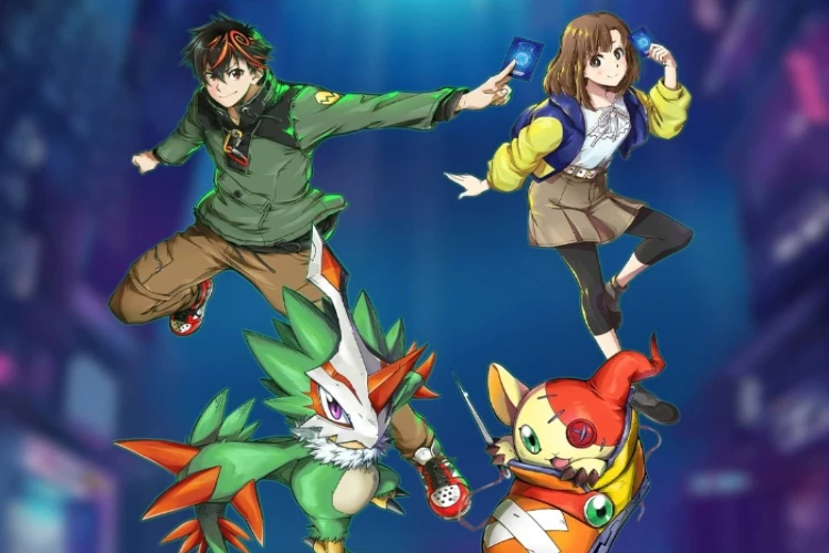 Ket Foto: Foto dari art Digimon Liberator baru yang keren (Foto/Twitter/ZeninTCG)