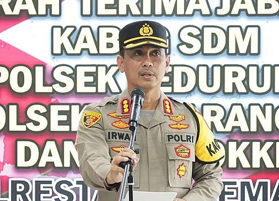 Potret Kombes Irwan Anwar yang sempat jadi sorotan publik karena kasus polisi tembak pelajar di Semarang