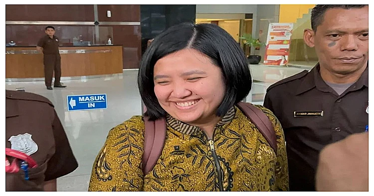 Fiona Handayani, eks Staf Khusus Menteri Pendidikan, Kebudayaan, Riset, dan Teknologi Nadiem Makarim.