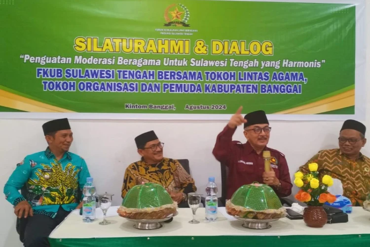 Ket. Foto: Sosialisasi Moderasi Beragama Terus Digencarkan di Banggai oleh FKUB Sulawesi Tengah