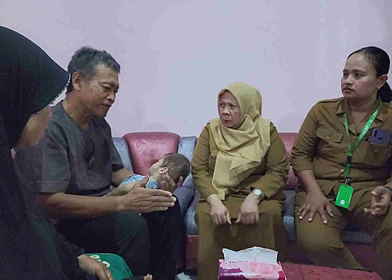 Ket. Foto: Pemerintah Kota Palu Memastikan Anak yang Terdampak Gizi Buruk Mendapatkan Perhatian Khusus