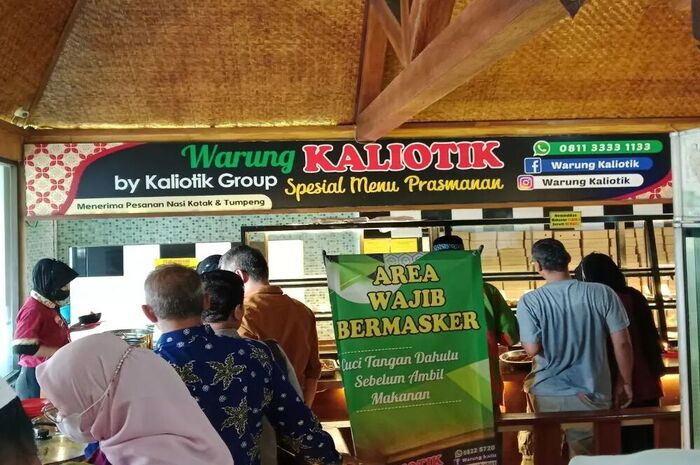 <p>Ket Foto: Foto Warung Kaliotik (Foto/Instagram/@debi.fleur)</p>
