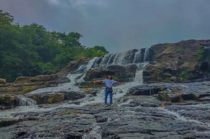 <p>Ket Foto: Foto Air Terjun Ai Beling (Foto/Instagram/@maria_2492)</p>
