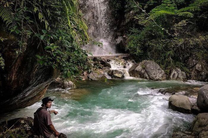 <p>Ket Foto: Pesona Curug Ciburial Bogor (Foto/Instagram/@curugciburial)</p>
