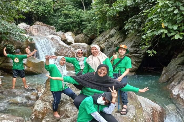 <p>Ket Foto: Pesona Curug Barong Bogor (Foto/Instagram/@curugbarongleuwihejo)	</p>
