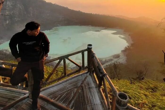 <p>Ket Foto: Pesona Kawah Putih Ciwidey Bandung (Foto/Instagram/@wisatakawahputih)</p>
