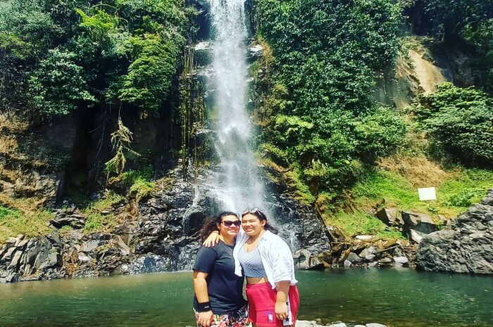 <p>Ket Foto: Pesona Curug Bidadari Sentul Paradise Park Bogor (Foto/Instagram/@lucky_trecking_sentul)</p>
