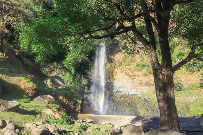 <p>Ket Foto: Foto Air Terjun Ogi (Foto/Instagram/@warisan_flores)</p>
