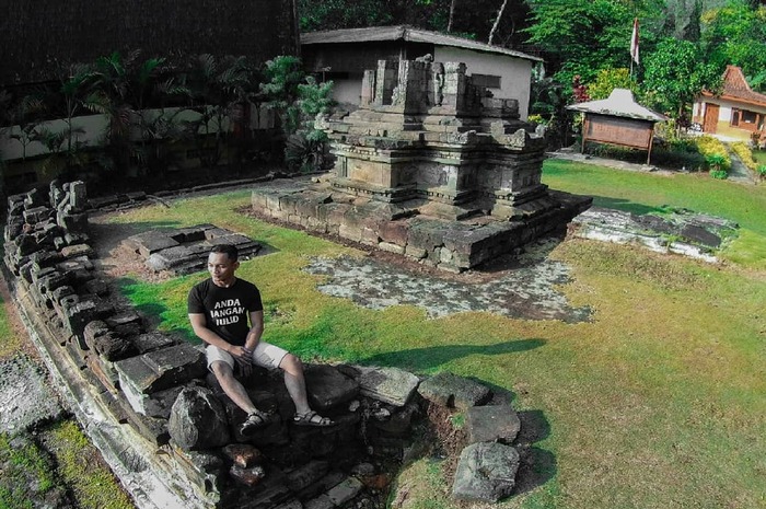 <p>Ket Foto: Pesona Candi Songgoriti Batu (Foto/Instagram/@ludfi15)</p>
