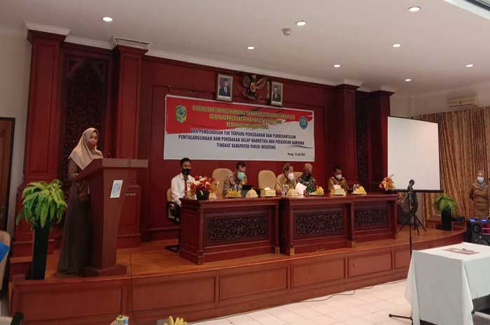 <p>Foto: Pengukuhan Tim P4GN Parigi Moutong.</p>
