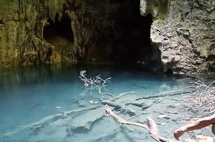 <p>Ket Foto: Foto pesona Goa Senginau (Foto/Website Resmi Direktori Pariwisata)	</p>

