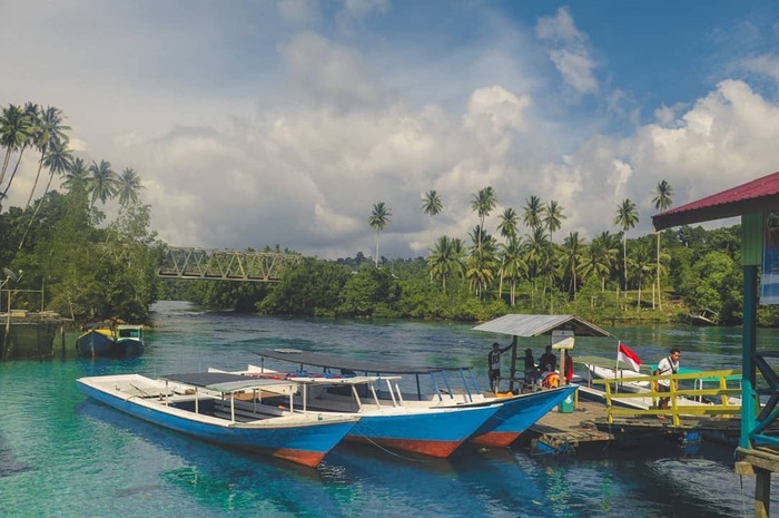 <p>Ket Foto: Foto pesona Danau Labuan Kelambu (Foto/Instagram/@halofreshtravel)</p>
