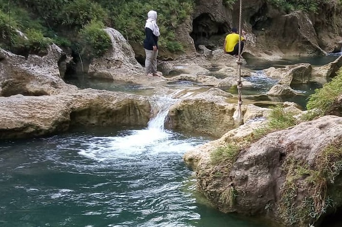 <p>Ket Foto: Pesona Leuwi Citoe Tasikmalaya (Foto/Instagram/@titukriyani)	</p>
