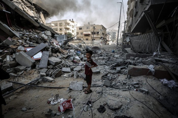 Ket. Foto : Pakar Nyatakan Israel Harus Berhenti Mencuci Otak Anak-Anak (Foto/X/@UNRWA)