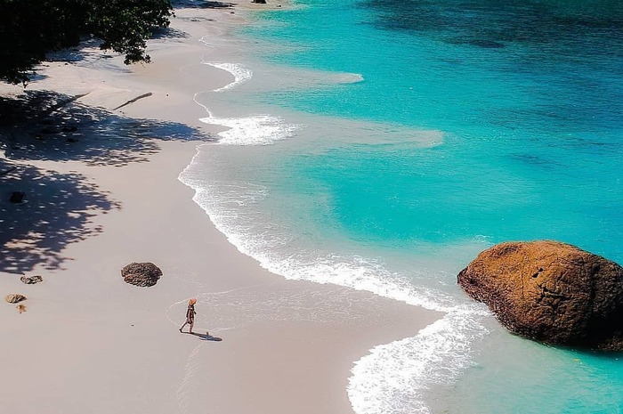 <p>Ket Foto: Foto pesona Pantai Wedi Ireng Jawa Timur (Foto/Instagram/@kwarda.jatim)</p>
