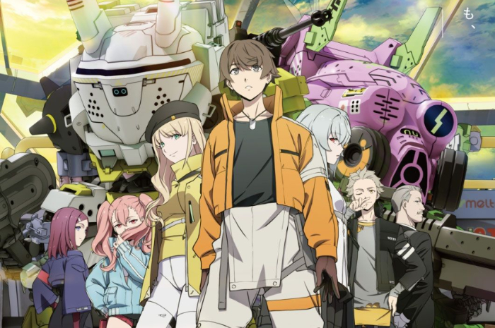 Ket Foto: Foto dari poster anime Synduality Noir Part 2 yang akan rilis