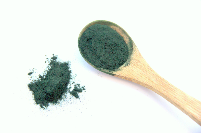 Ket. Foto: Spirulina dalam bentuk serbuk (Foto/Pixabay @nouchkac)