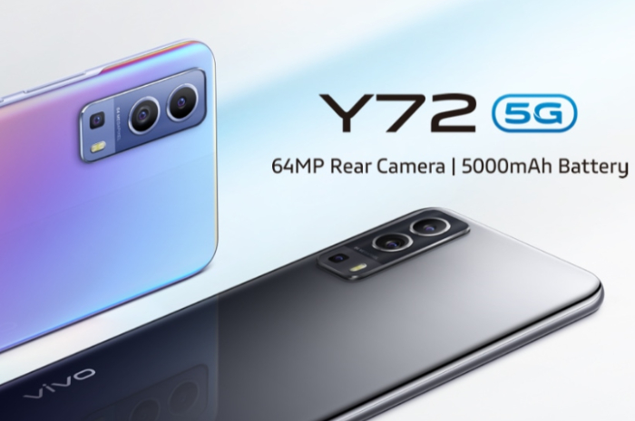 Ket foto HP Vivo Y72 5G (foto/website resmi Vivo)