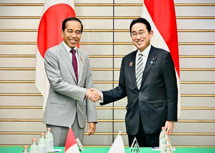 Ket. Foto: Presiden Jokowi Menekankan 3 Poin tentang Palestina Saat Bertemu dengan PM Jepang (Foto/X/@jokowi)