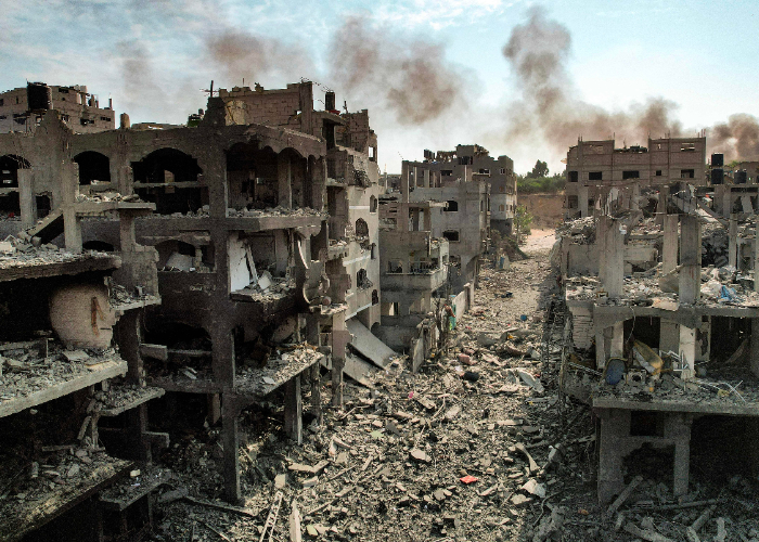 Ket. Foto: Pakar Menyatakan Bahkan Ketika Genosida Dilakukan, Rakyat Palestina Dibungkam oleh Perusahaan Teknologi Besar (Foto/X/@MarioNawfal)