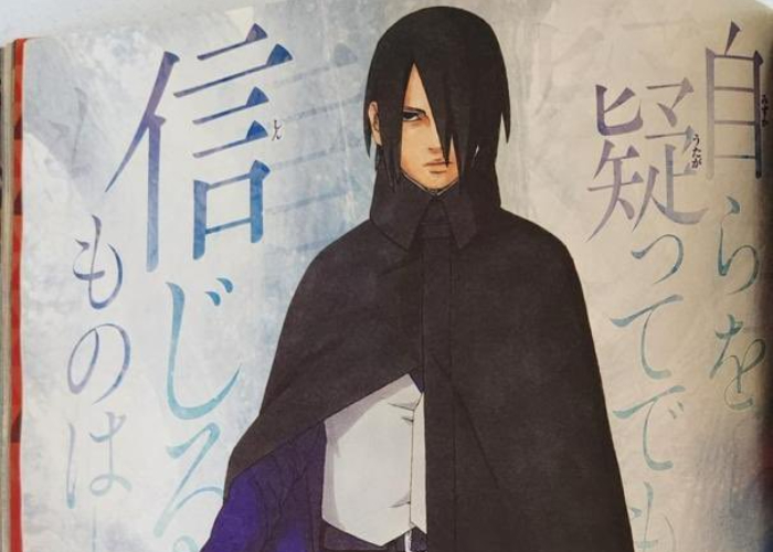 Ket Foto: Foto dari poster manga cover Boruto yang baru (Foto/Twitter/killertwt05)