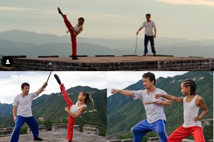 <p>Ket Foto: Beberapa adegan dalam film The Karate Kid yang dibintangi Jackie Chan dan Jaden Smith (Foto/Instagram/@thekaratekidfilm)</p>
