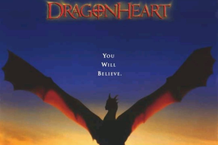 <p>Foto poster film Dragonheart yang mengisahkan sisi moral dan juga petualangan seru (foto/instagram/@farpoint183)</p>
