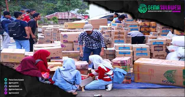 <p>warga yang menerima bantuan terdampak bencana (Ilustrasi Gambar)</p>
