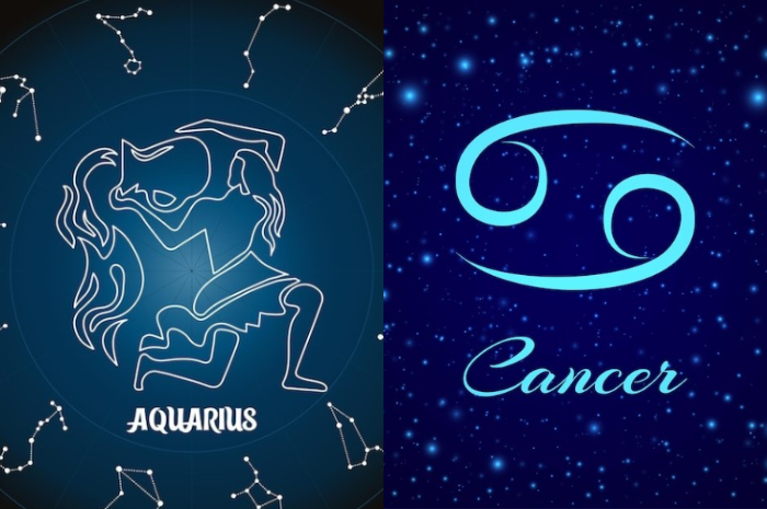 <p>Ket Foto: Aquarius dan Cancer memiliki perbedaan karakteristik yang saling memberi kekuatan (Foto/Freepic)</p>
