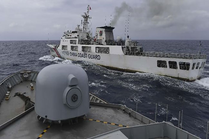 <p>Foto: Kapal Coast Guard. Bakamla Minta Dukungan DPR Menjaga Perairan Indonesia.</p>
