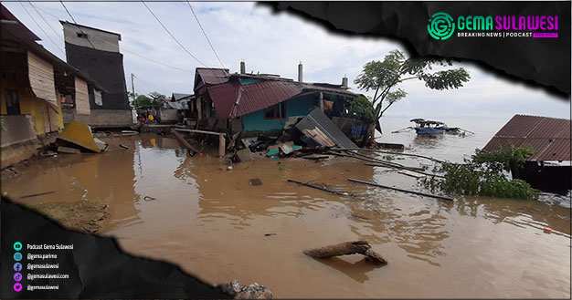 <p>Ket Foto: Dampak banjir Bandang Desa Torue Kamis 28 Juli 2022</p>
