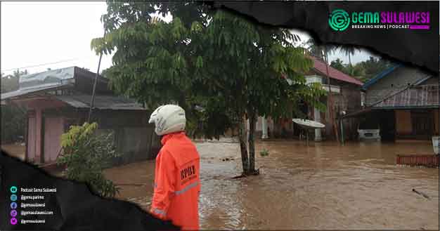 <p>Banjir bolaang Mongondow Selatan (Ilustrasi Gambar) Foto/Istimewa</p>
