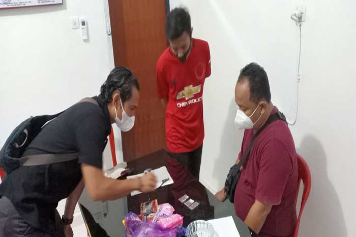 <p>Foto: Barang bukti penyelundupan sabu ke Lapas Parigi.</p>
