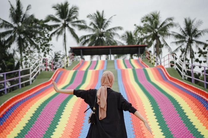 <p>Ket foto: Rekomendasi wisata untuk mengisi libur Lebaran di Magelang, Borobudur Land bisa jadi pilihan yang menarik (Foto/Instagram/risyeinsia/borobudurland)</p>
