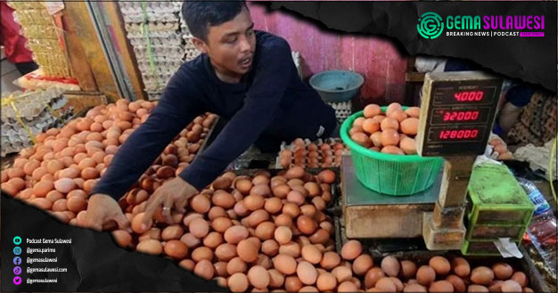 <p>Pedagang telur (Foto Ilustrasi)</p>
