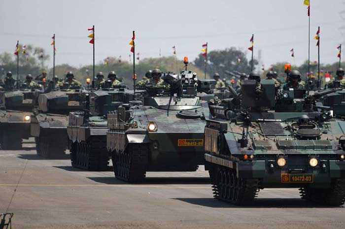 <p>Foto: Peralatan militer TNI AD.</p>
