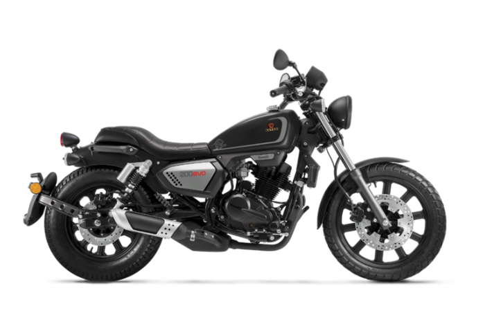 <p>Ket Foto: Benelli Motobi 200 EVO dengan warna hitam memiliki gaya klasik namun tetap sporty (Foto/Website Resmi Benelli)</p>
