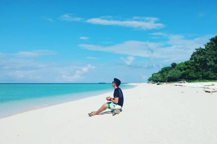 <p>Ket foto: Pesona wisata Pulau Sangalaki di Kalimantan Timur (Foto/Instagram/mj_mrjamal)</p>
