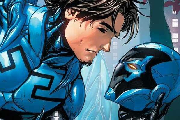 <p>Ket. Blue Beetle menjadi superhero legend dari DC Universe (Foto/DC Booking Movie) </p>
