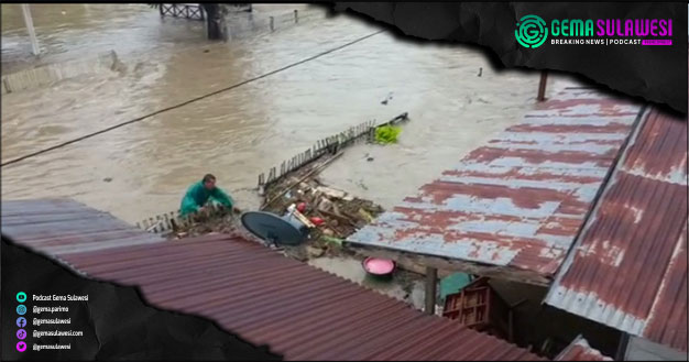 <p>Banjir di Kabupaten banggai Desa Pohi, (Ilustrasi Gambar)</p>
