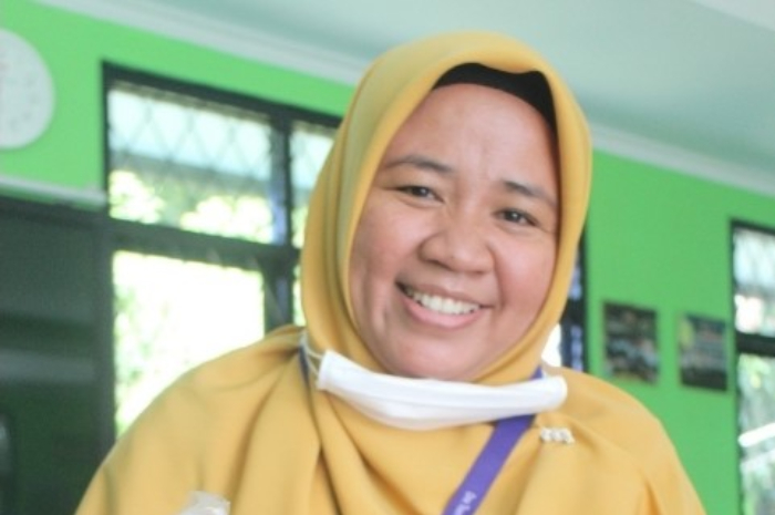<p>Ket. Foto : Koordinator Penyuluh di BPP Sepatan, Ajeng Maharani (Foto/Gesha)</p>
