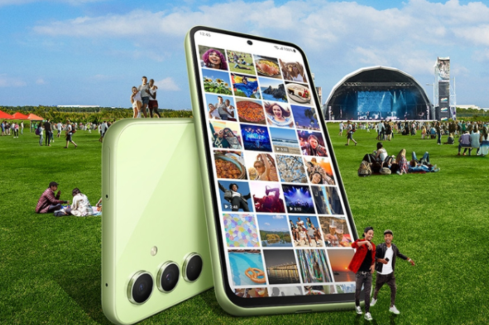 <p>Foto salah satu HP Samsung turun harga terbaik di pasaran saat ini (foto/website resmi Samsung)</p>