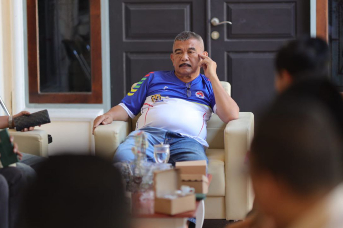 <p>Ket Foto: Bupati Parigi Moutong Minta PBVSI Dilantik di GOR Tombolotutu Parigi (Foto/ Humas Koni/Arki) </p>
