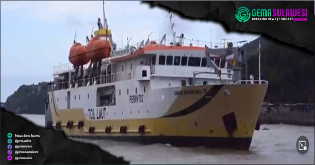 <p>Ket Foto: Kapal Perintis KM Sabuk Nusantara 76 (Foto/Screenshoot facebook Djpl Ksop Gorontalo)</p>
