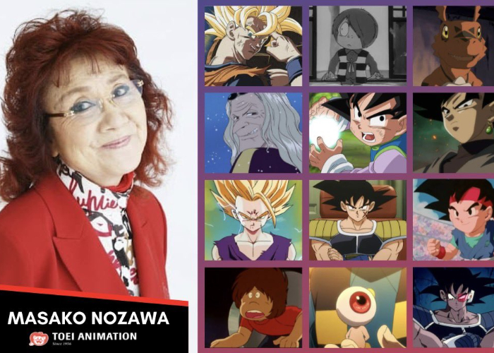 Ket Foto: Foto dari seiyuu legendaris Masako Nozawa, yang ingin terus berkarir sampai 100 tahun ke depan (Foto/Twitter/ToeiAnimation)