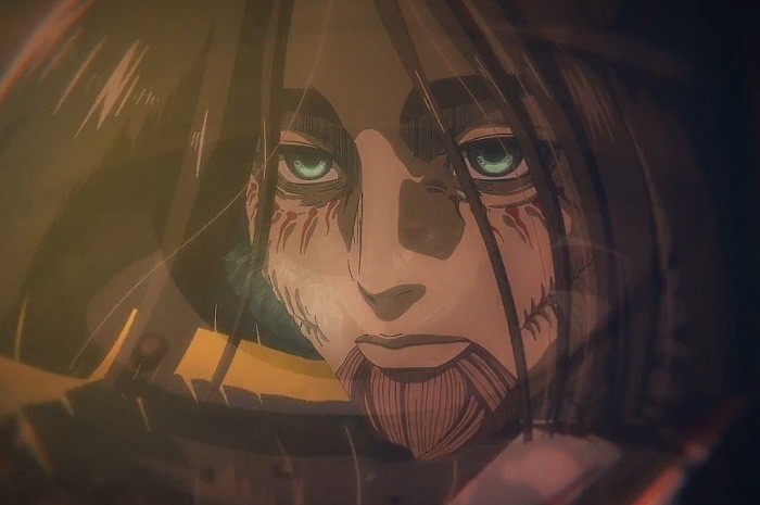 <p>Ket Foto: Foto dari Eren Yeager yang telah bertransformasi menjadi Titan (Foto/Twitter/erenjgrs)</p>
