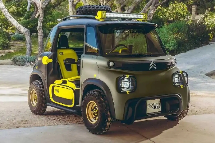 <p>Ket. Citroen Ami Buggy menjadi satu satunya mobil Citroen di Indonesia (Foto/Citroen) </p>
